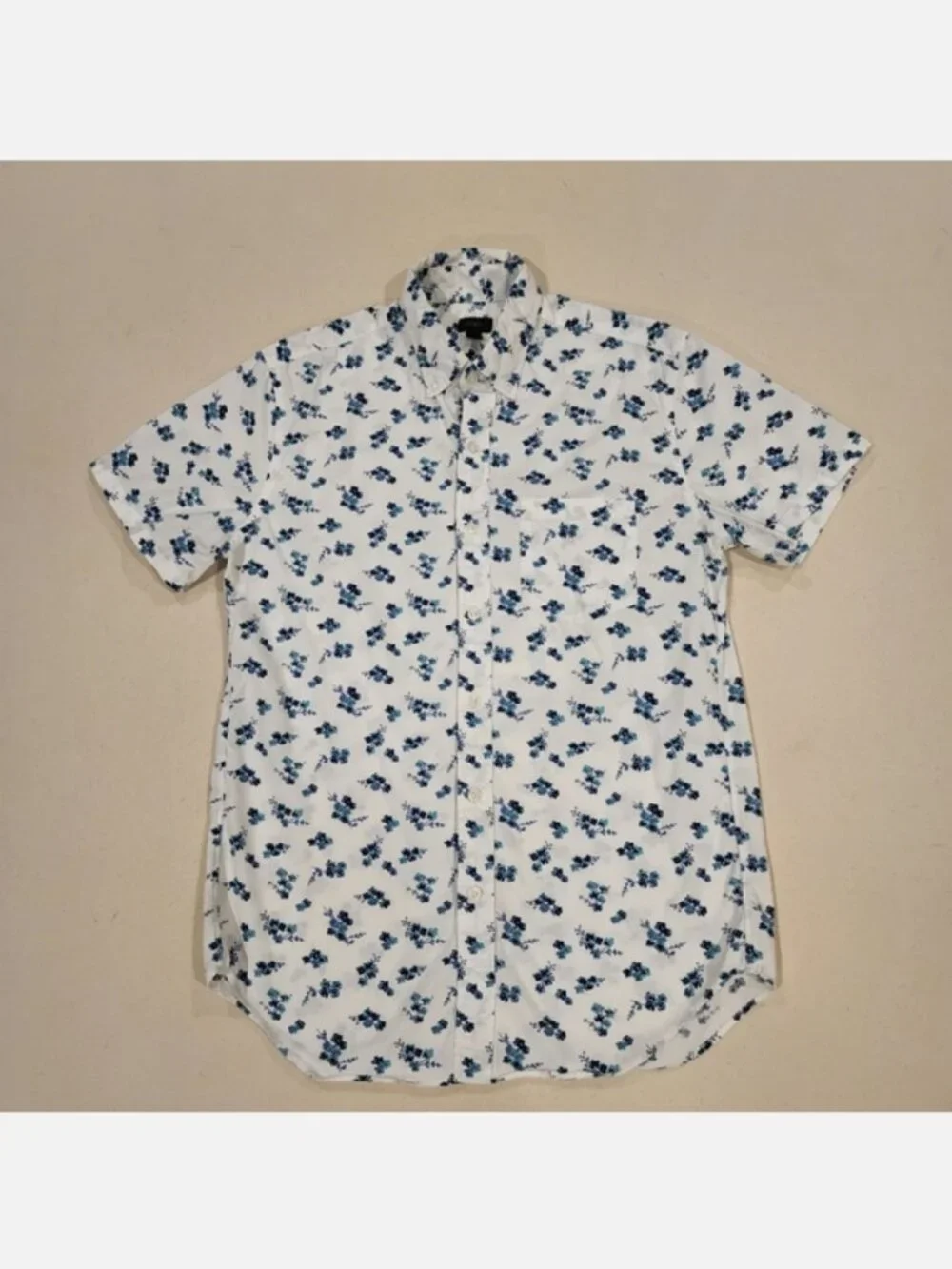 J. Crew Short Sleeve Button Down S